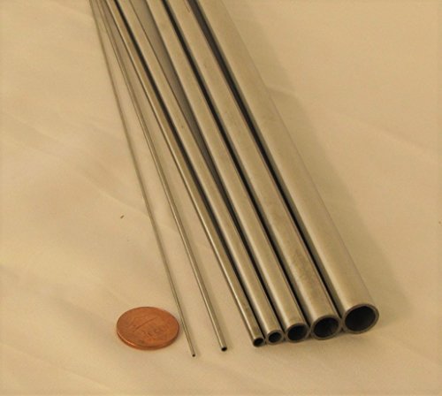 304 од не ' Рѓосувачки Челик Цевки, Должина 12 Инчи (30 cm), Цевка Од Дијаметар ОД 0.5 до 12 mm, Пакување од 8