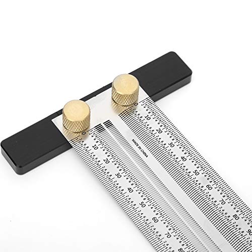 Scriber Владетел, Т Тип Дупка 0.25 mm Минимум Столар Алатка Точни Гравирање Скали со Автоматско Молив за Позиционирање