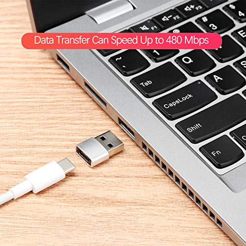 USB C Женски USB Машки Адаптер Тип В за Полнење Компатибилен со iPhone 11 12 Про Max Моќ Банка Samsung Галакси Забелешка