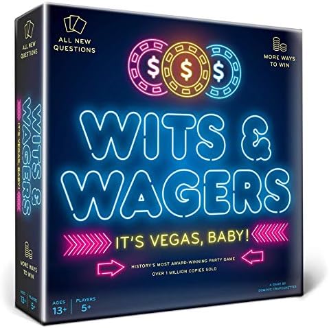 Северна Ѕвезда Игри Партија Игра Ноќ Пакет Wits & Wagers Вегас Издание и да Каже Нешто Семејство 10-Годишнината Изданија