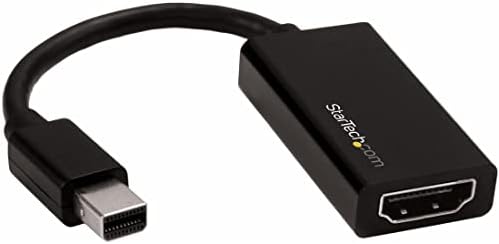 StarTech.com Mini DisplayPort на HDMI Адаптер - Активни mDP 1.4 да 2.0 HDMI Видео Конвертор - 4K 60Hz - Мини ДП или Thunderbolt