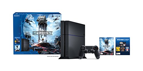 PlayStation 4 500GB Конзола - Star Wars Battlefront Пакет[Прекине]
