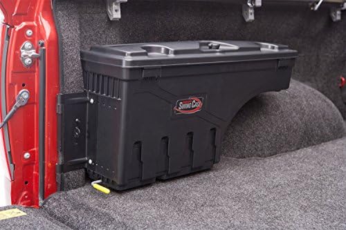 Тајна SwingCase Камионот Корито Складирање Кутија | SC502P | Вклопува - 2021 Nissan Титан Патникот Страна , Црна