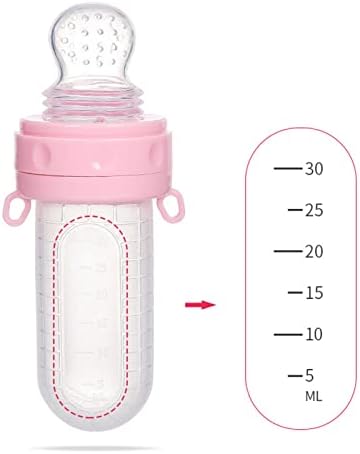 Rosvola Храна за бебиња Внесувач, без Мирис Безбедно Меките Површини Мултифункционален Бебе Овошје Pacifier за Хранење
