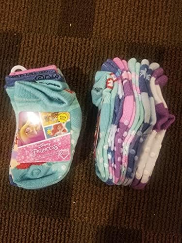Дизни Принцезата Деца Девојки 6 Пара на Чорапи, 18-24 Месеци, Multicolor