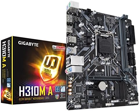 GIGABYTE H310M A (LGA1151/ Intel/ H310/ Микро ATX/ DDR4/ HDMI 1.4/ М 2/ Плоча)