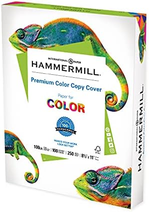 Hammermill Cardstock, Премија Боја Копирате, 32 lb, 11 x 17-1 Пакет (250 Листови) - 100 Светла, Направени во САД Карта на Акции, 120024R
