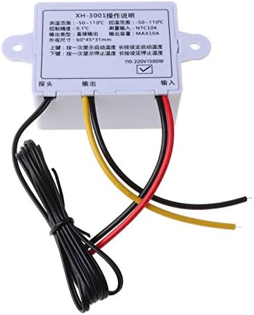 LINNSZ W3001 Ac 110V-220V Температура Контролер Термостат се Префрлат на Дигитални Led Дисплеј,Дигитален Термостат,Розова